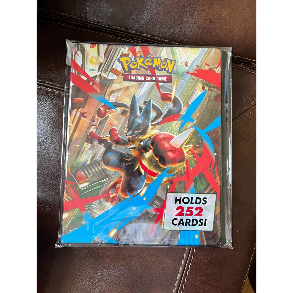 Ultra Pro Pokemon Mega Lucario ex 9-Pocket Portfolio Binder 252 Cards Sealed